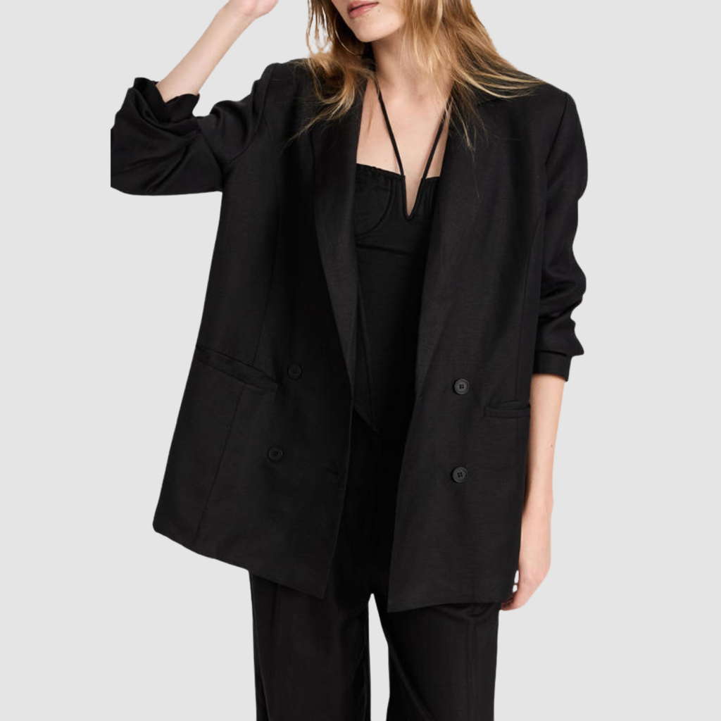 Rento musta oversize-bleiseri