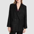 Rento musta oversize-bleiseri